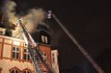 Feuer 3 Dachstuhlbrand Koeln Muelheim Gluecksburgstr P103